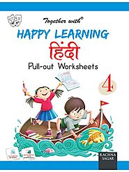 NCERT, Happy Learning Pull out Worksheets Hindi for Class 4, CBSE