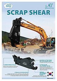 Scrap Shear For Excavator | Scrap Shear | wothrobomax