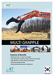 Multi Grapple For Excavator