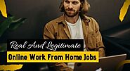 8 Real And Legitimate Online Work From Home Jobs [Updated]