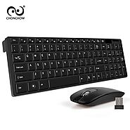 ChonChow 2.4G Slim Optical Wireless Keyboard | Shop For Gamers