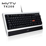 MVTV TK200 Wired Gaming Mechanical Keyboard | Shop For Gamers