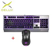 Delux KM02 Mini Keyboard & Mouse Combo | Shop For Gamers