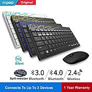 Rapoo 8000M Wireless Keyboard Mouse Combo | Shop For Gamers