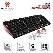 HEXGEARS GK705 104 Keys Mechanical Keyboard | Shop For Gamers