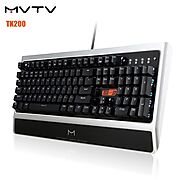 MVTV TK200 Wired Mechanical Gaming Keyboard | Shop For Gamers