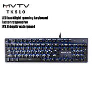 MVTV TK610 Wired Mechanical Gaming Keyboard | Shop For Gamers