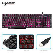 HXSJ R8 Membrane Full-Size 104 Keys Gaming Keyboard | Shop For Gamers