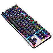 RGB Mechanical Keyboard Gaming USB Wired 87/104 Keys | Shop For Gamers