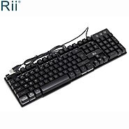 Rii RK100 Wired Mechanical Keyboard | Shop For Gamers
