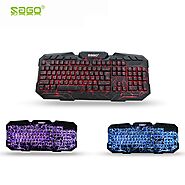 Sago Russian/English keyboard Wired gaming keyboard Anti-ghosting M300 backlit colors