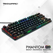 TECWARE Phantom 87 Keys Mechanical Keyboard | Shop For Gamers