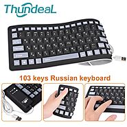 Thundeal 103 Keys Conductive Rubber Keyboard | Shop For Gamers