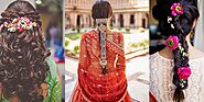 Beautiful Top Bun Knots Indian Bridal Hairstyle 2020