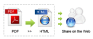 Convert pdf to html - Convert pdf to htm - Convert online pdf to html