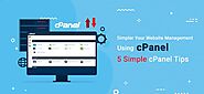 Simpler Your Website Management Using cPanel | 5 Simple cPanel Tips