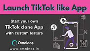 Tiktok clone app script development -Omninos Solutions