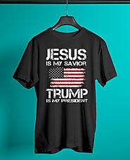 Jesus is My Savior Trump is My President Shirt