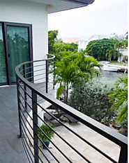 Modern Metal Stair Railing & Guardrails in the Cayman Islands