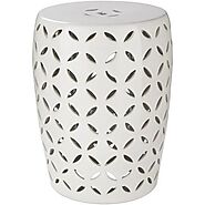 Surya Chantilly CHT-762 | Buy Accent Stools At Grayson Luxury