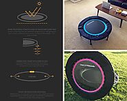 Rebounders and Mini Trampolines for Fitness | Leaps and Rebounds