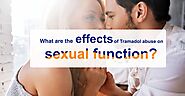 What are the effects of Tramadol abuse on sexual function?