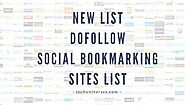 100+High PR Dofollow Social Bookmarking Websites List | Free Social Bookmarking Sites List 2020