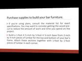 How to Make Outdoor Patio Bar Furniture