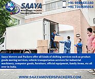 Local Packers and Movers For shifting- Saaya Movers Packers, Ahmedabad