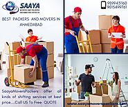 Ahmedabad Packers and Movers, Packers Movers Ahmedabad, Saaya Movers and Packers