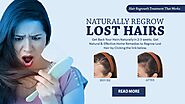 Regrow Lost Hair Naturally