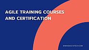 Agile training courses and certification | Bagyatech