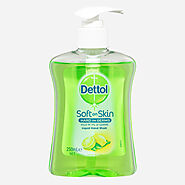 Buy Dettol Lemon & Lime Antibacterial Hand Wash Pump 250ml