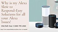 Online Alexa Helpline -Fix Alexa Slow to Respond/Not Responding 1-8007956963 Call Now