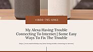 Why Alexa Not Connecting to Internet Resolved 1-8007956963 Alexa Helpline