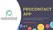 Best Digital Business Card App - ProContact App