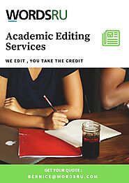 Best Academic Editing Services