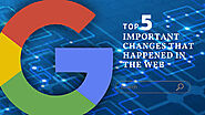 Changes that Happened In The Web on Behance