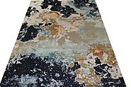 Buy 9x12 Contemporary and Modern Rugs MR023575 Multi Fine Hand Knotted Wool & Viscose Area Rug | Monarch Rugs