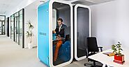 Creative Look Of Your Office By Decibel Phone Booths