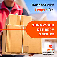 Connect with Senpex for Sunnyvale Delivery Service