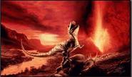 Vulcões, não meteoritos, mataram os Dinossauros, argumentam cientistas