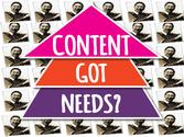Content Got Needs? via @nickellet