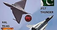 Aircraft Comparison between (HAL Tejas VS PAC Jf-17 thunder)