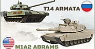 COMPARISION BETWEEN MOST POWERFULL TANK (RUSSIAN T14 ARMATA VS USA M1A2 ABRAMS ) IN THE WORLD