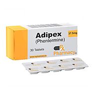 Order Adipex Phentermine 5mg Tablets Online - 30 Tablets Pack