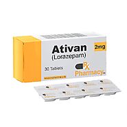 Order Ativan Lorazepam 2mg Tablets - 30 Tablets Pack