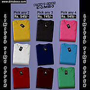 Fantastic Solid T-shirt Collection - Shop Noow #PlainTshirts #SolidTshirts . Pack of 2 at ₹ 549/- Pack of 3 at ₹ 749/...