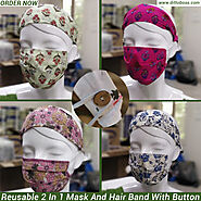 Trending mask with band❤️❤️ https://www.dittoboss.com/ Fashionable🔥 Foldable🔥 Washable🔥 Pure cotton fabric ❤️ Protect...
