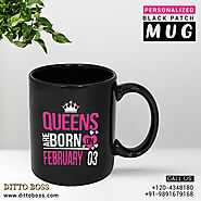 Personalized coffee mugs at an affordable price. White mug Inner color mug Magic mug.... If you own it you put your n...